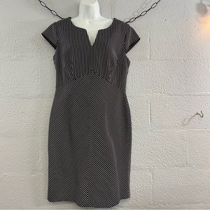 Worthington Black with white pinstripes Dress size 14